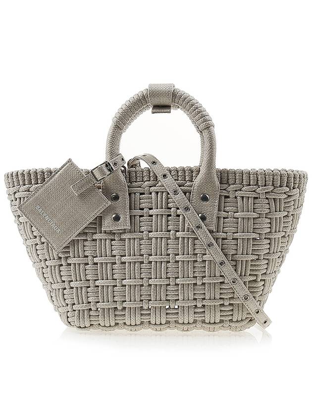 Bistro XS Basket Tote Bag Abbey Stone - BALENCIAGA - BALAAN 2