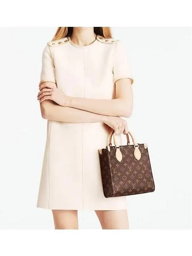 Sac Plat BB Monogram Tote Bag Brown - LOUIS VUITTON - BALAAN 8