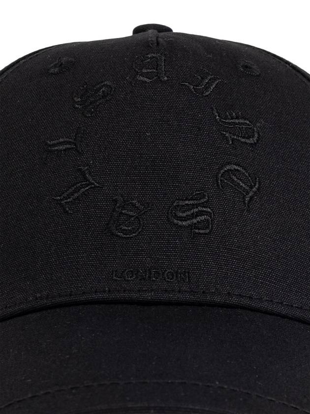 AllSaints Cap Gothic Underground Logo, Men's, Black - ALLSAINTS - BALAAN 4