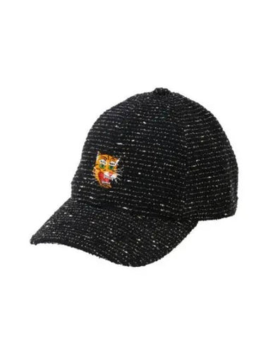 Graphic Embroidery Ball Cap Black - ONITSUKA TIGER - BALAAN 1