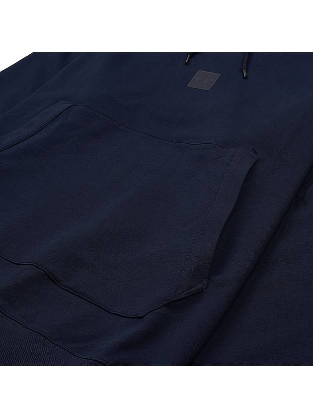 Cotton Blend Metropolis Hoodie Navy - CP COMPANY - BALAAN 5