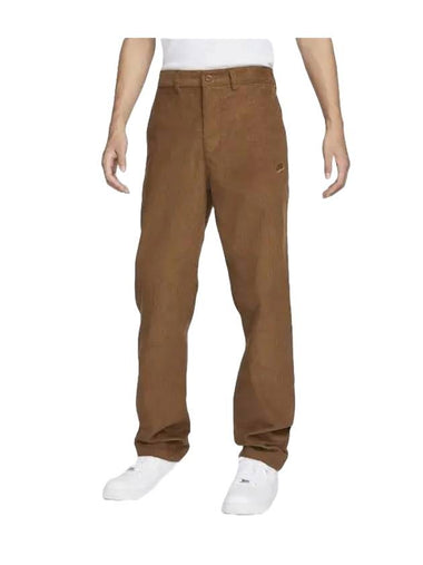 Club Corduroy Chino Pants Light British Tan - NIKE - BALAAN 1