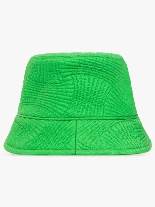 Intrecciato Pattern Quilted Bucket Hat Parakeet - BOTTEGA VENETA - BALAAN 2