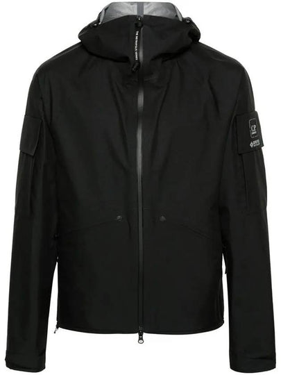 Metropolis Series Gore-Tex Infinium Hooded Jacket Black - CP COMPANY - BALAAN 2