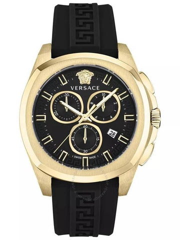 Versace Chronograph Quartz Black Dial Men's Watch VE7CA0423 - VERSACE - BALAAN 1