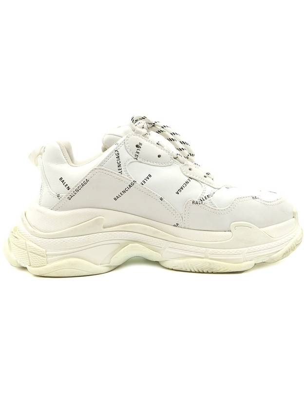 Men s Balenciaga 536737 Allover Logo White and Black Technical Sneakers 43 gt Gangbuk used luxury goods - BALENCIAGA - BALAAN 6