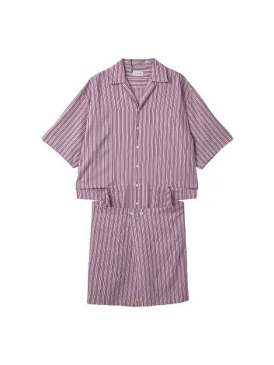 striped dress pink - LEMAIRE - BALAAN 1