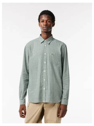 Men s Check Flannel Shirt CH6266 53N DCJ Domestic Product GQ2N23080195651 - LACOSTE - BALAAN 1