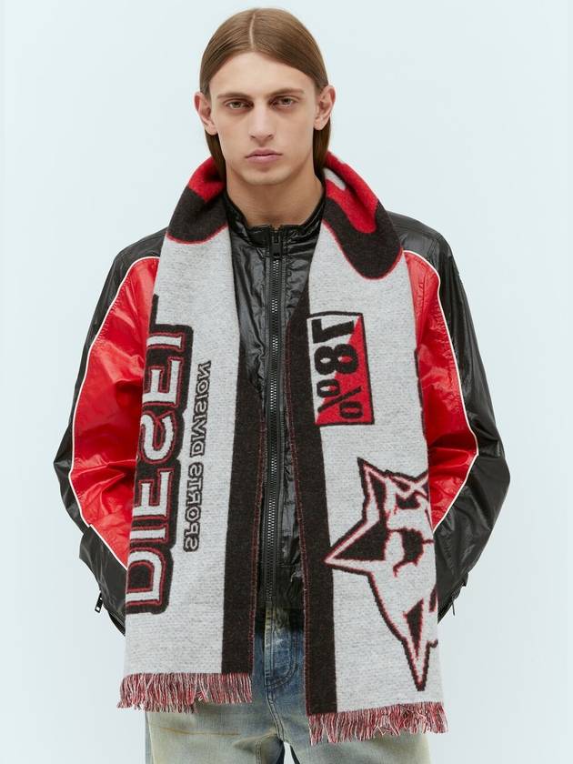 S Hamid Scarf Red - DIESEL - BALAAN 3