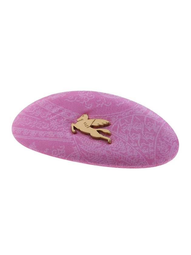 Paisley Pegasus Logo Hairpin Pink - ETRO - BALAAN 1