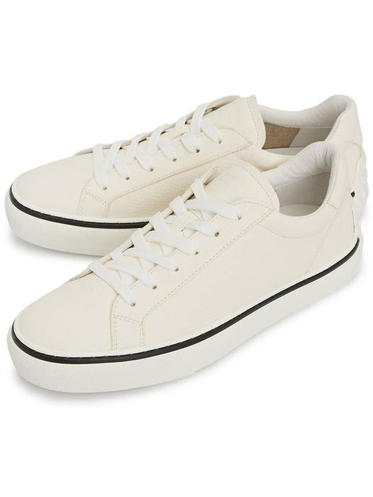 Men's Leather Low Top Sneakers White - TOD'S - BALAAN.