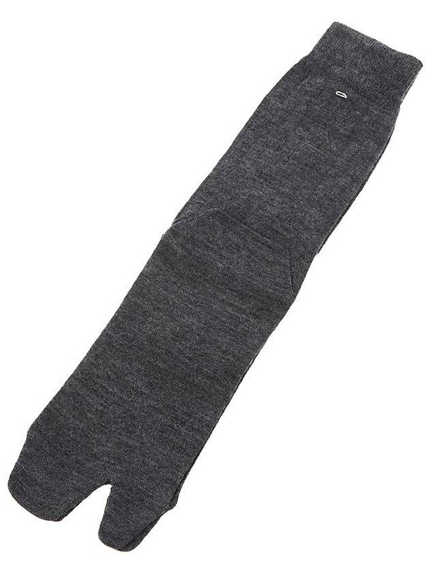 Tabito Ribbed Socks Gray - MAISON MARGIELA - BALAAN 2