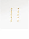 LV Lace Earrings Gold - LOUIS VUITTON - BALAAN 4