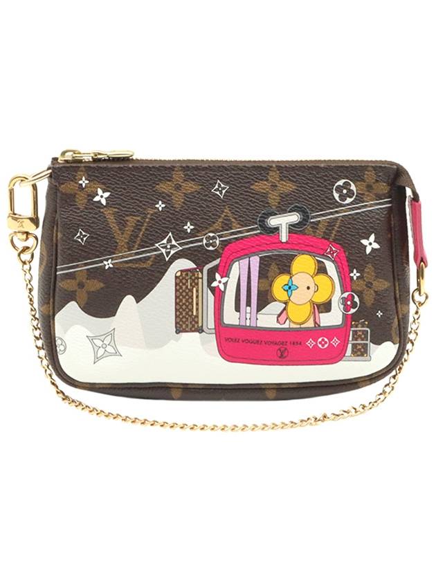 Monogram Canvas Cable Car Printing Daily Mini Pochette Accessories Pouch - LOUIS VUITTON - BALAAN 1