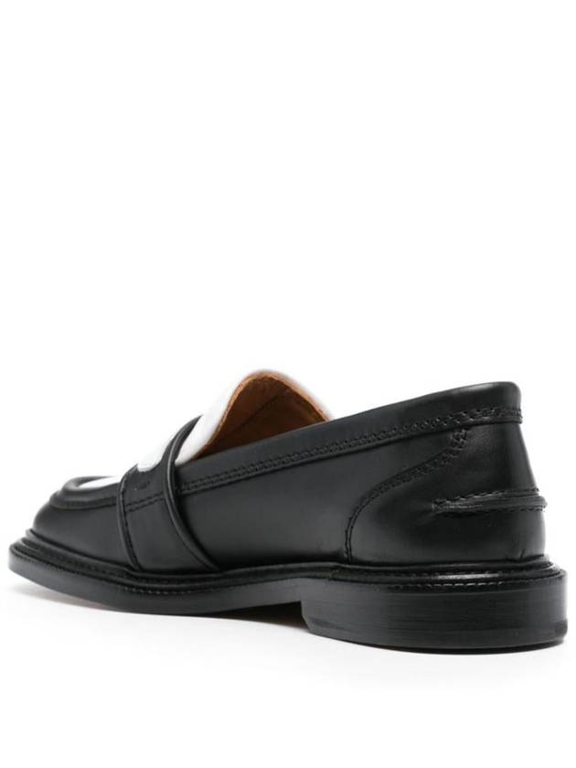 Maison Kitsuné Bicolor Leather Loafers Shoes - MAISON KITSUNE - BALAAN 3