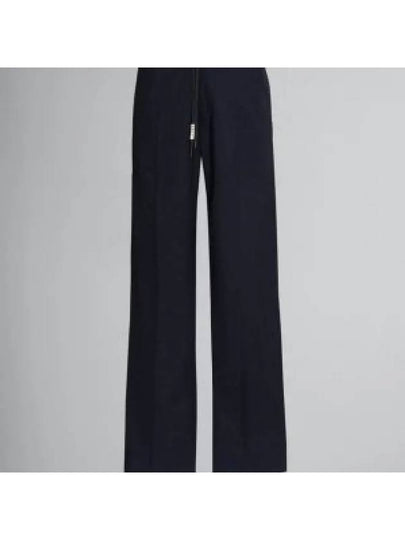 Wool Straight Pants Black - MARNI - BALAAN 2