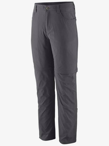 Quandary Convertible Straight Pants Forge Grey - PATAGONIA - BALAAN 1