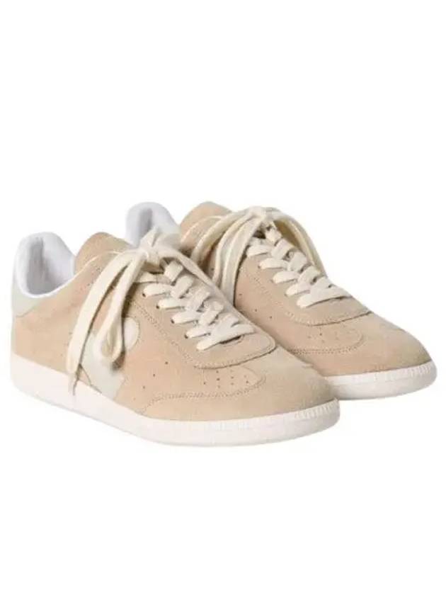 Bryce Suede Low Top Sneakers Beige - ISABEL MARANT - BALAAN 2