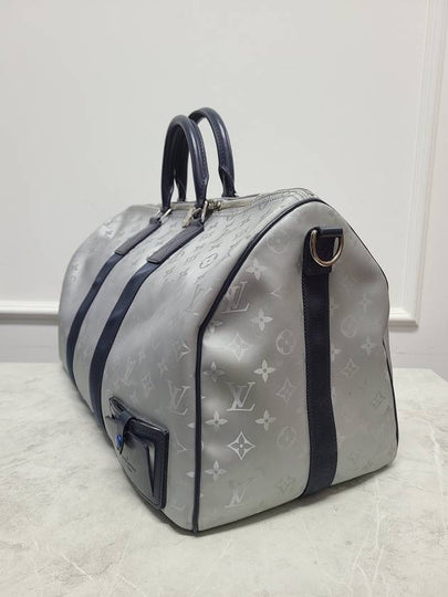 Kim Jones Monogram Metallic Bandouli re Keepall 50 - LOUIS VUITTON - BALAAN 2