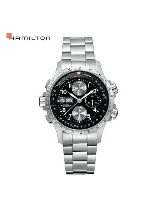 Khaki Aviation X-Wind Metal Watch Black - HAMILTON - BALAAN 2