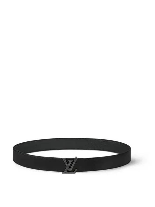 LV Heritage 35mm Reversible Leather Belt Black - LOUIS VUITTON - BALAAN 3