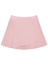 Side pleated skirt PINK WOMAN - MALBON GOLF - BALAAN 1