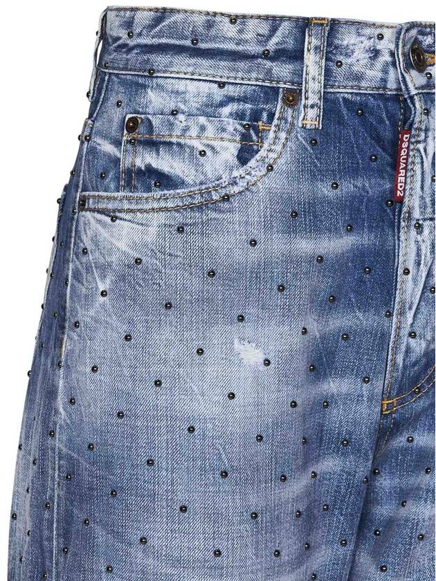 Dsquared2 Medium Everything Wash Studs 80'S Jeans - DSQUARED2 - BALAAN 3