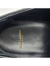 Men s Leather Derby Shoes Loafer Black - SAINT LAURENT - BALAAN 4