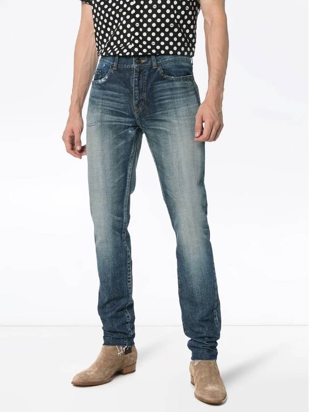 Distressed skinny jeans 527503 Y893R - SAINT LAURENT - BALAAN 4