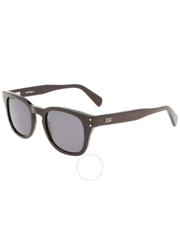 Salvatore Ferragamo Grey Sport Men's Sunglasses SF1057S 001 49 - SALVATORE FERRAGAMO - BALAAN 1