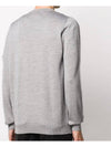 Men's Shadow Project Wappen Pocket Wool Knit Top Grey - STONE ISLAND - BALAAN 5