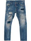 Men's Bike Dispatch Skinny Jeans Blue - DSQUARED2 - BALAAN 2