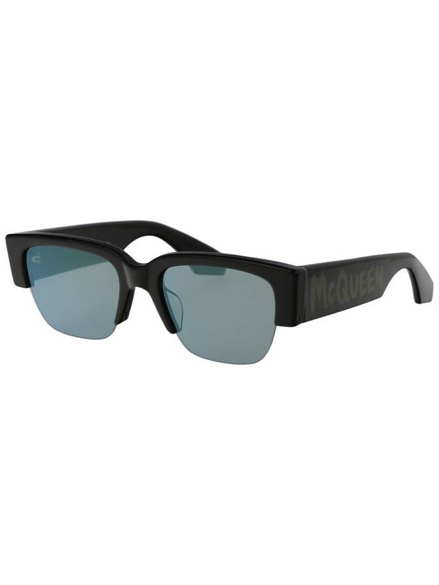 Eyewear Logo Print Vante Sunglasses AM0405S - ALEXANDER MCQUEEN - BALAAN 3