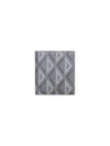 CD Diamond Canvas Compact Vertical Card Wallet Grey - DIOR - BALAAN 1