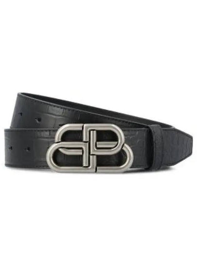 BB Logo Buckle Men s Belt 674181 1ROBY 1000 - BALENCIAGA - BALAAN 2