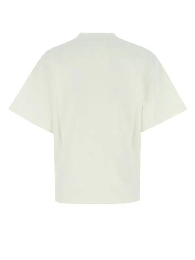 Logo T-Shirt Porcelain - JIL SANDER - BALAAN 3