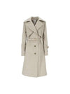 All over monogram cotton trench coat OU019 01335100 - PATOU - BALAAN 1