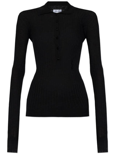 The Attico Cashmere Sweater, Women's, Black - THE ATTICO - BALAAN 1