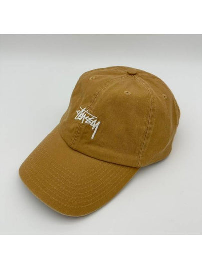 Stock Low Pro Ball Cap  Camel - STUSSY - BALAAN 2