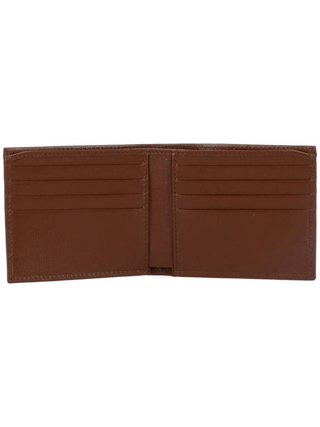 GG Supreme Interlocking Half Wallet Brown - GUCCI - BALAAN 3