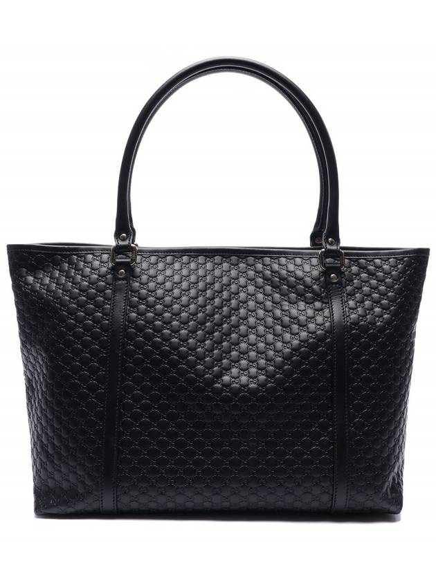 Microguccissima GG Leather Tote Bag Black - GUCCI - BALAAN 5