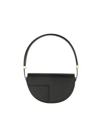 Le Petit Leather Shoulder Bag Black - PATOU - BALAAN 2