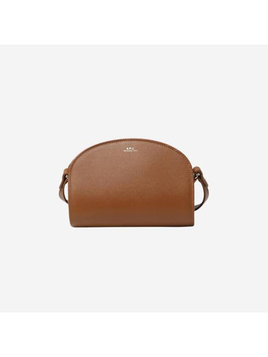 Demi Lune Mini Half Moon Cross Bag Cappuchino - A.P.C. - BALAAN 1