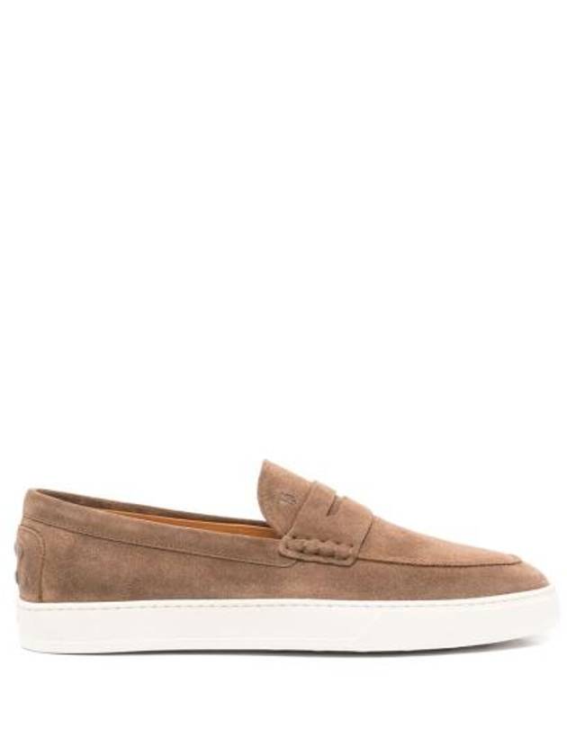 Suede Loafers Brown - TOD'S - BALAAN 2