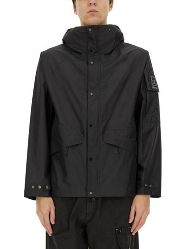 Hooded Jacket Black - CP COMPANY - BALAAN 1