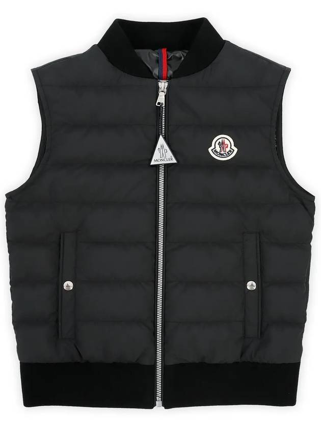 Kids OLU Lightweight Padded Vest Black 1A00059 54A81 999 8 10A - MONCLER - BALAAN 3