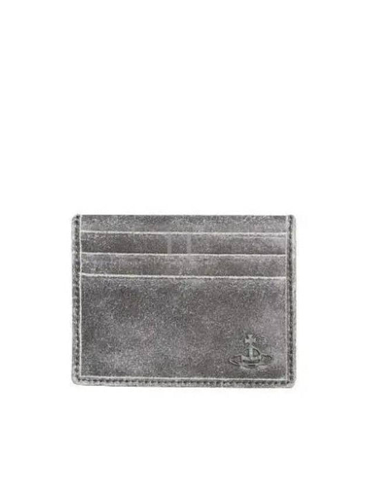 Distressed slim card holder - VIVIENNE WESTWOOD - BALAAN 2