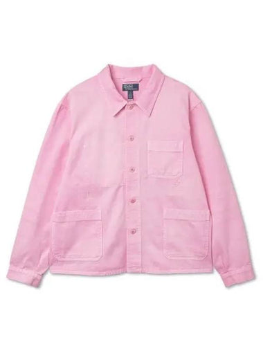 Twill utility jacket pink - POLO RALPH LAUREN - BALAAN 1