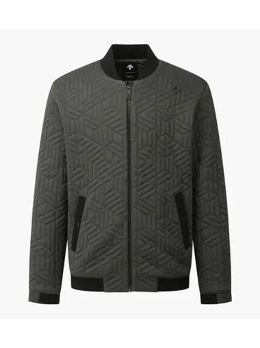 GOLF Men s Jersey Emboss MIX Full Zip Up Cardigan DP32MFCS91 - DESCENTE - BALAAN 1