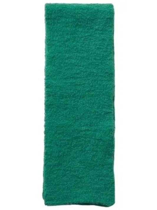Fluffy knit muffler spring green - SUNNEI - BALAAN 1